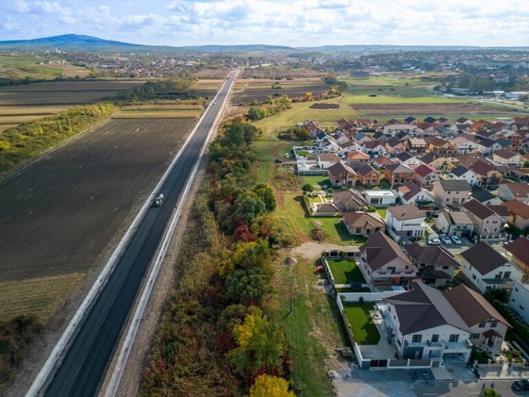 Lucrările la Centura Sânmartin avansează cu lucrări la poduri