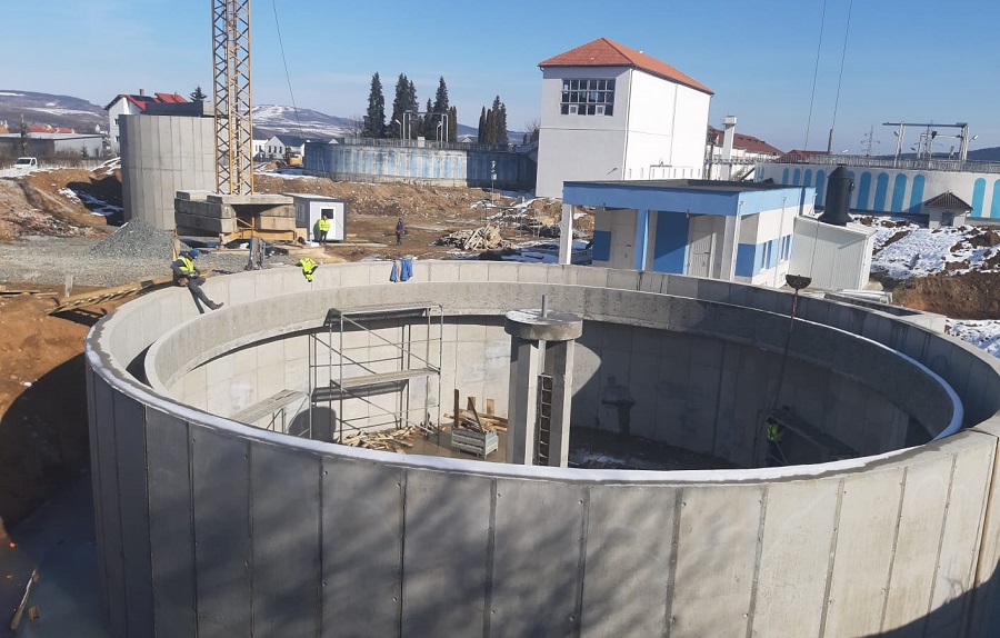 Reabilitarea sursei subterane de apă din Florești și stației de tratare a apei Gilău a depășit 58%