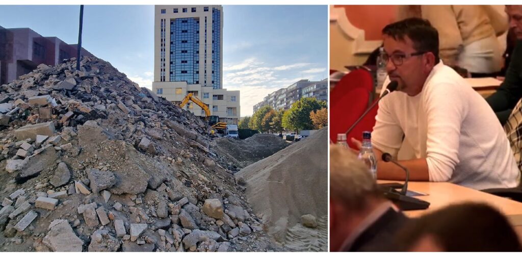 Tiberiu Bârstan: „Deva nu este departe de Fâșia Gaza!” Centrul Devei este inundat cu deșeuri!