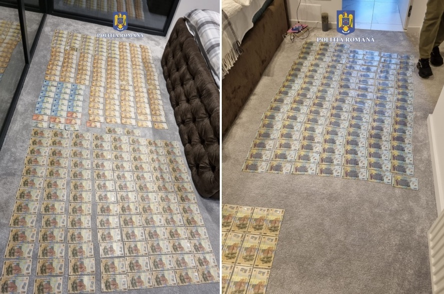 Percheziții în Alba, Cluj și Bihor la firme implicate într-un dosar de evaziune: Bani „fără număr” au găsit mascații