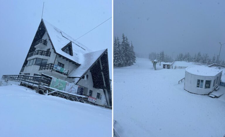 Sezonul de ski se apropie la Mărișel: A nins bine aseară și se anunță zile geroase