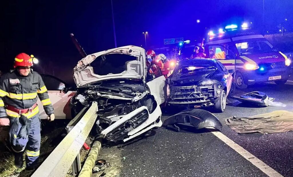 Doi clujeni și un bărbat din Alba, implicați într-un accident grav, produs pe A1, Sibiu – Sebeș