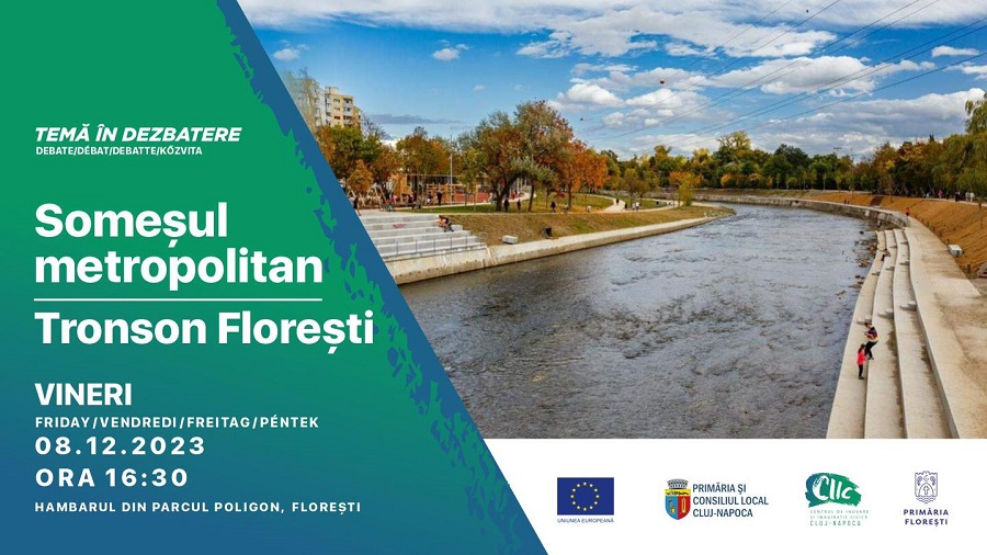 Dezbatere publică privind proiectul culoarului de piste de biciclete pe traseul Gilău-Florești-Cluj Napoca- Apahida