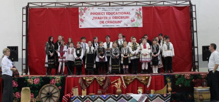Spectacolul din cadrul Concursului Regional „Tradiții și obiceiuri de Crăciun” a ajuns la cea de-a XIII-a ediție
