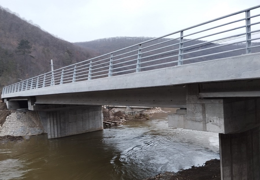 S-a finalizat construirea noului pod din Someșu Rece: Va deservi „Drumul Tarniței” Gilău-Mărișel-DN1R