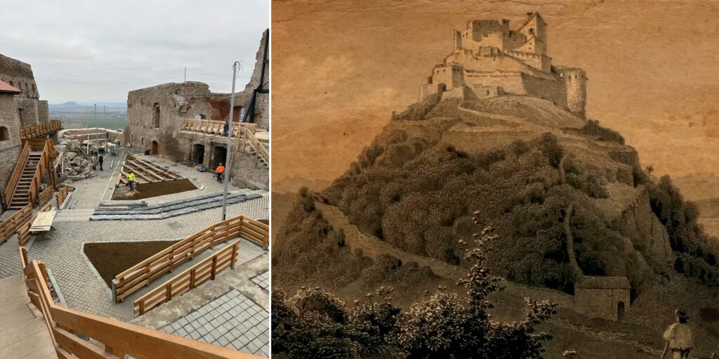 „M-am mândrit cu Deva dar acum că se construieşte un giratoriu în interiorul Cetății Devei sunt şi mai făloasă” spune ironică o hunedoreancă