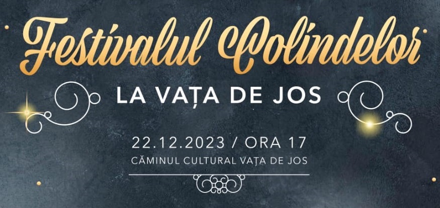 Festivalul Colindelor la Vața de Jos: Ne vor înCânta – Mariana Anghel, Vlad Lință, Teodora Petruț și Ionela Braica
