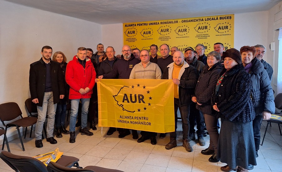 AUR a mai înființat două filiale în județul Hunedoara, în Buceș și Orăștioara de Sus