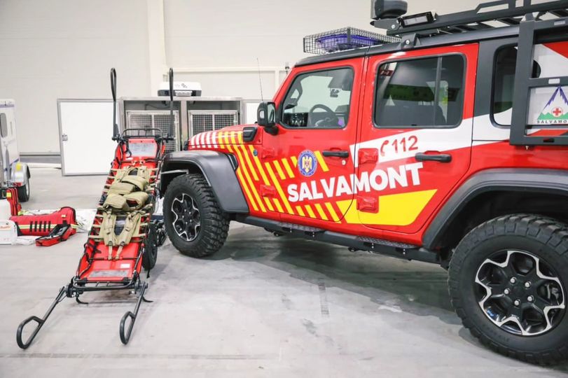 O nouă autoutilitară în dotarea Salvamont-Salvaspeo Cluj