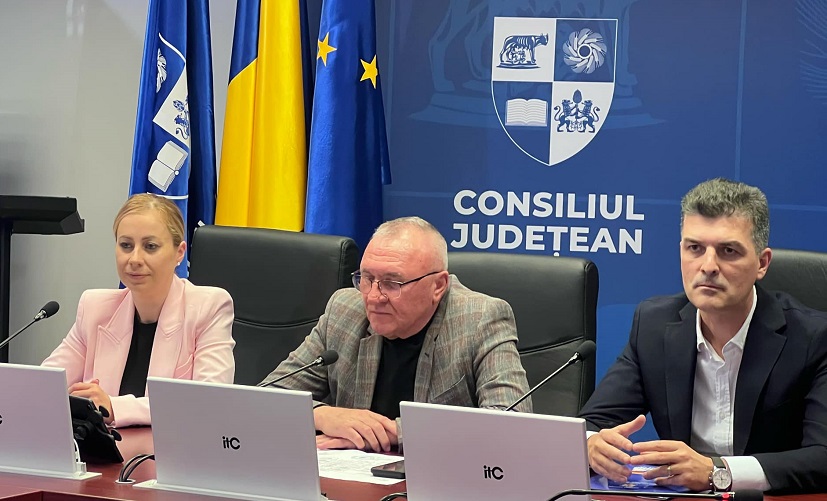 Maria Forna, gazda studenților de la specializarea Administrație Publică, la Consiliul Județean Cluj