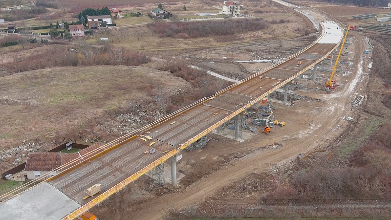 Stadiul lucrărilor la Centura Sânmartin a ajuns la 80%