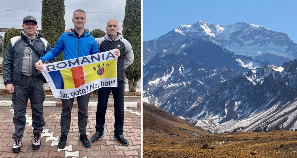 Radu Pavel, Silviu Nemeș și Dan Gligor s-au întors de pe vârful Aconcagua: Au ajuns unde puțini români au pus piciorul!
