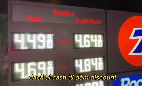 (VIDEO) Dan Negru în Los Angeles: Benzina e mai ieftină dacă plătești cash decât cu cardul