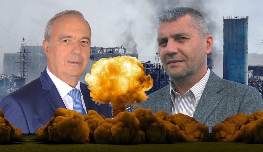 Război politic total în Hunedoara! Marian îl torpilează pe Nistor: Îi arată craterele din drumurile județene! Zici că-i Asediul Mariupolului!