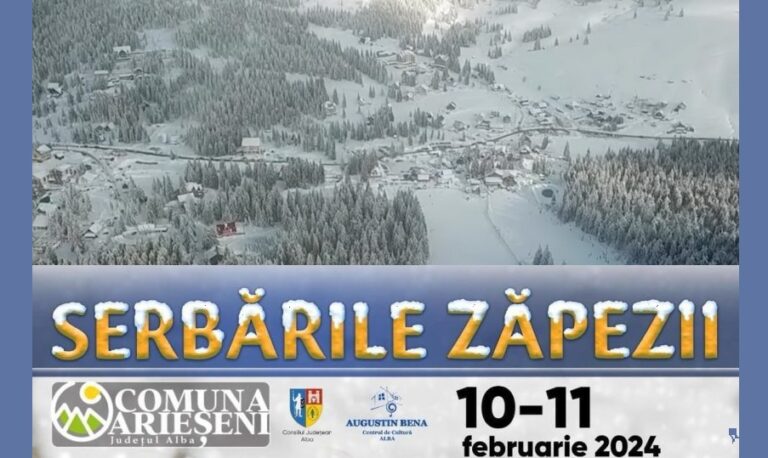 Serbările Zăpezii, evenimentul iernii la baza pârtiilor de schi din Arieșeni