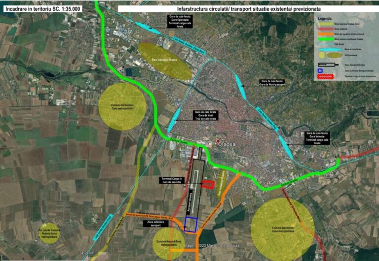 Masterplan pentru dezvoltarea zonei Aeroportului Oradea