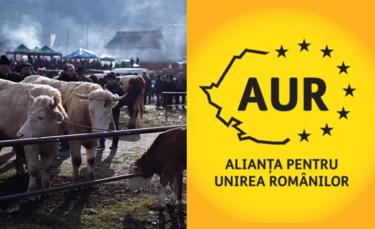 AUR Huedin solicită primăriei redeschiderea târgului de animale din Huedin: NU poți închide așa o tradiție de zeci și sute de ani!