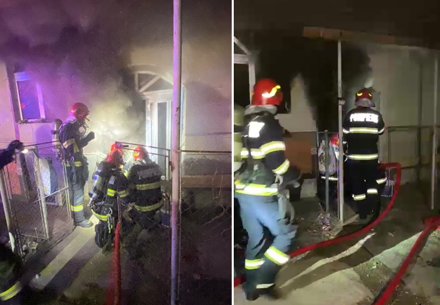 Incendiu la o locuință din Lugașu de Sus