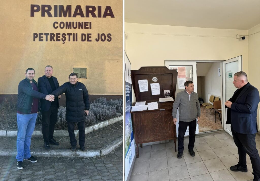 Bogdan Sămărtinean va candida din partea PNL la primăria Petreștii de Jos. Daniel Buda: Mulți clujeni au devenit locuitori ai comunei Petreștii de Jos, atrași de infrastructura de înaltă calitate!