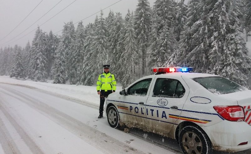 Polițiștii din Huedin au depistat băut la volan, un tânăr de 19 ani, în Călățele, pe DN1R
