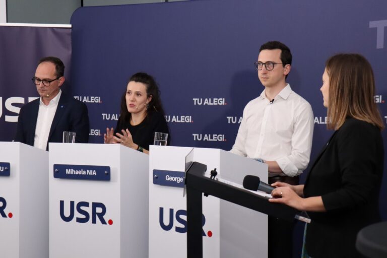 Clujenii pot alege candidatul USR pentru Primăria Cluj: Viorel Băltărețu, Mihaela Nia sau George Trif