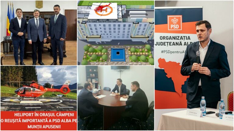 Se dezvoltă infrastructura medicală din Apuseni. Ce proiecte susține PSD Alba în Câmpeni și Abrud?