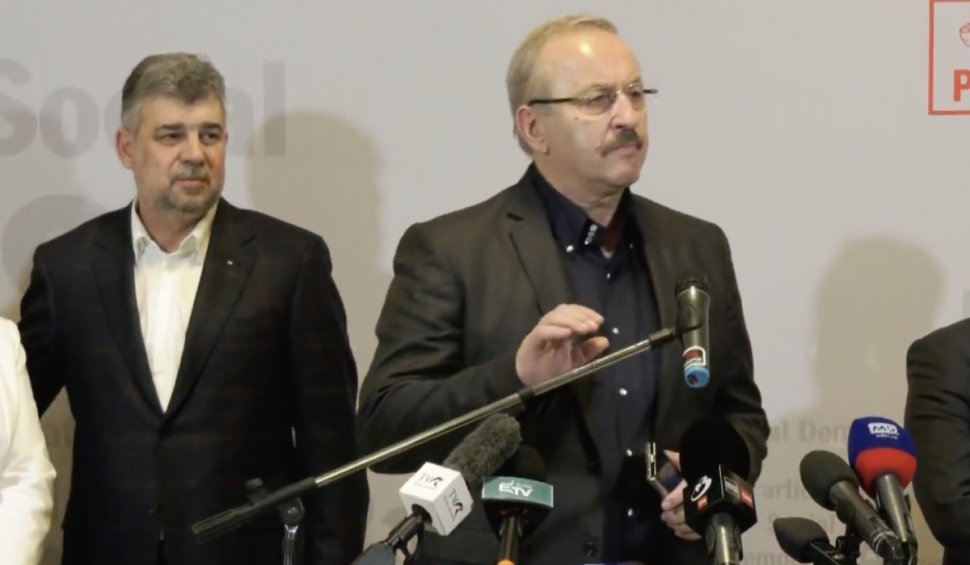 Premierul Marcel Ciolacu: Vasile Dîncu va fi candidat din partea PSD pentru Parlamentul European