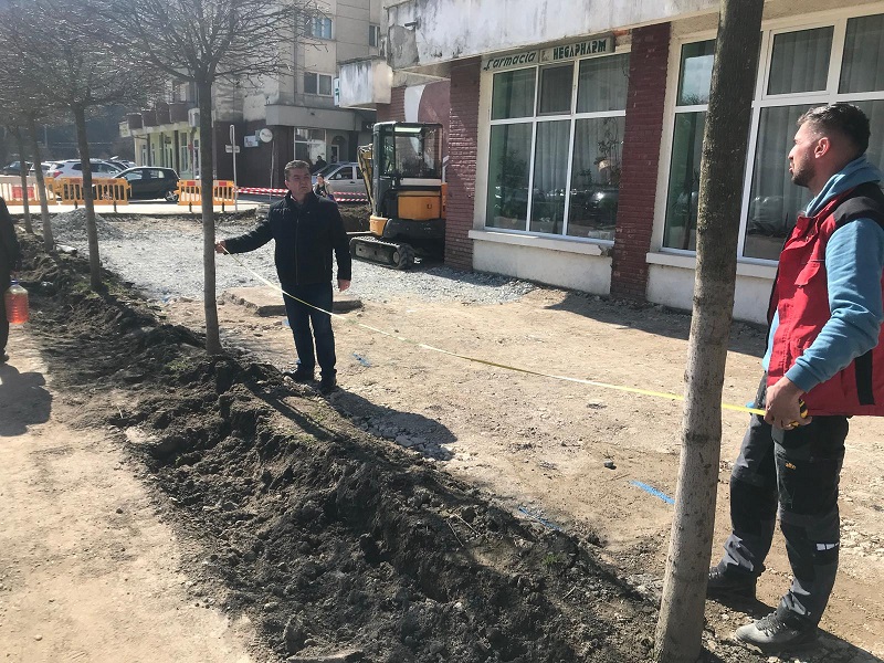 Cristian Dan Pasca: Continuăm lucrările de reparații și modernizare a trotuarului de pe strada Avram Iancu