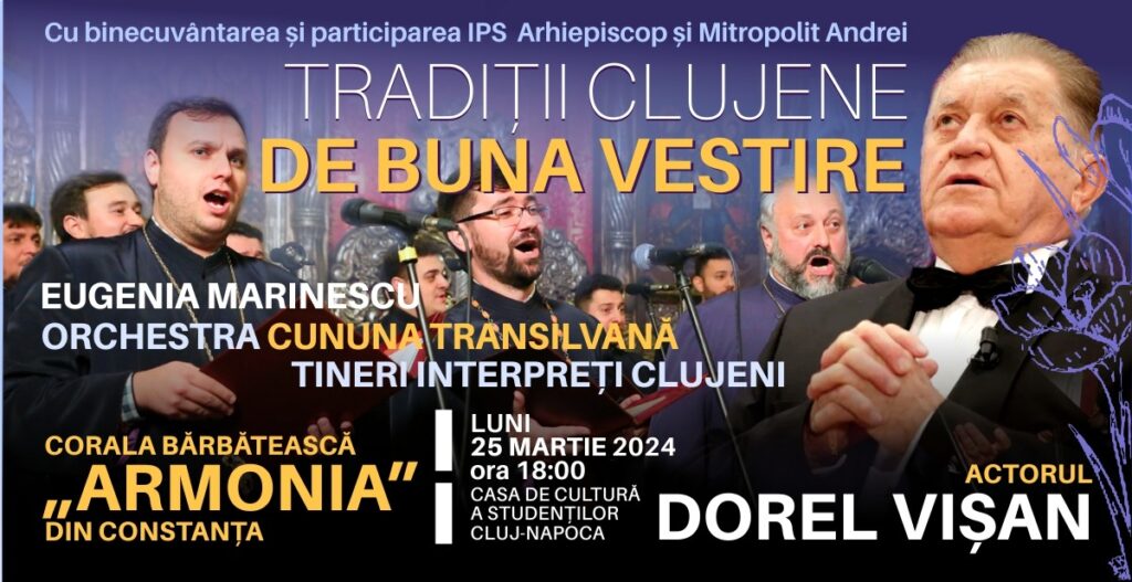 De Buna Vestire, concert de pricesne, muzică religioasă și cultă