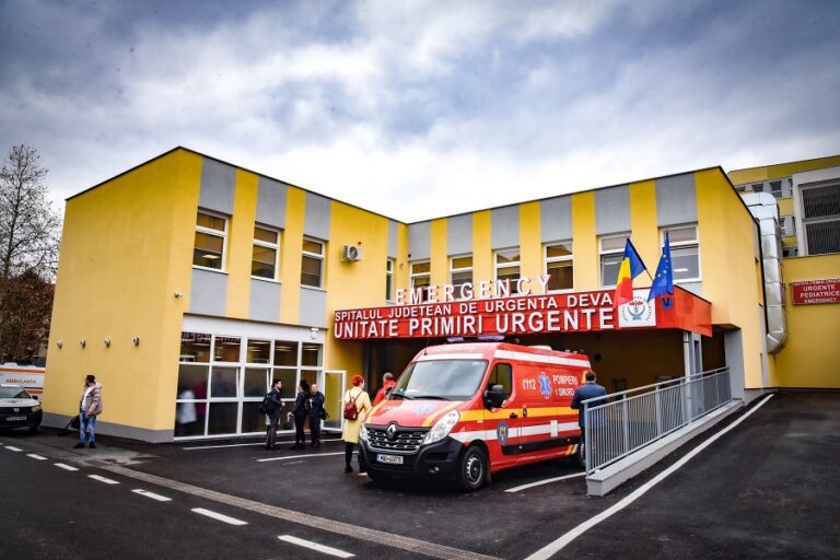 Unitatea de Primiri Urgențe a Spitalului Județean de Urgență Deva a fost modernizată. Peste 50.000 de pacienți pe an ajung la UPU Deva