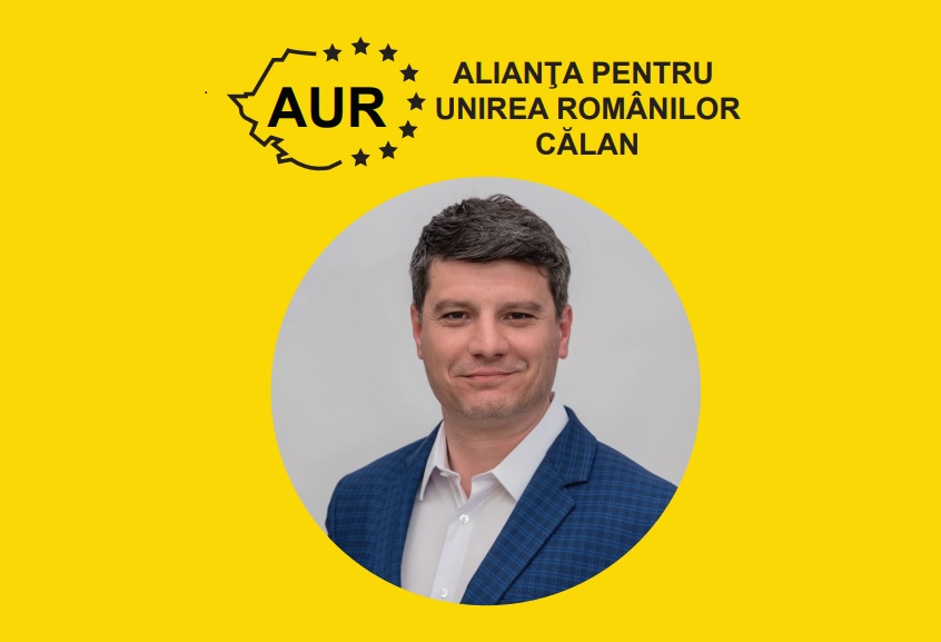 Economistul Flavius Nicolae Mateoi este candidatul AUR la primăria Călan