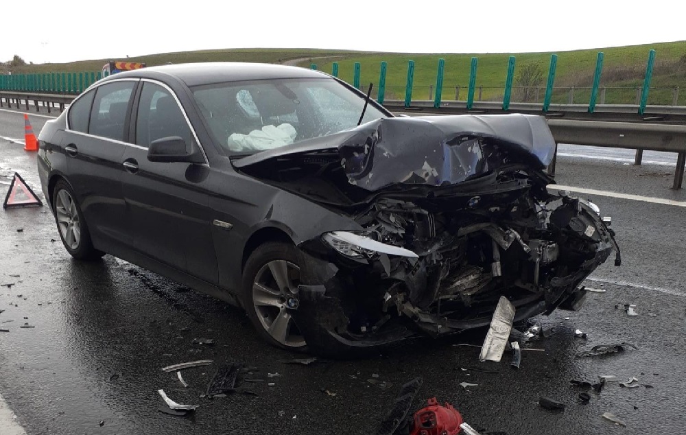 Accident rutier soldat cu trei răniți pe A3 Turda – Gilău