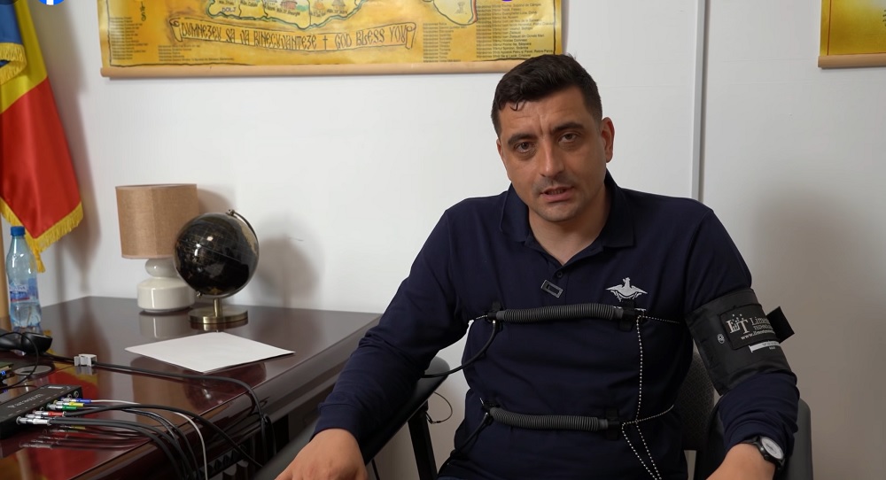 (VIDEO) George Simion a făcut testul cu detectorul de minciuni. Rezultatul? Nu minte.