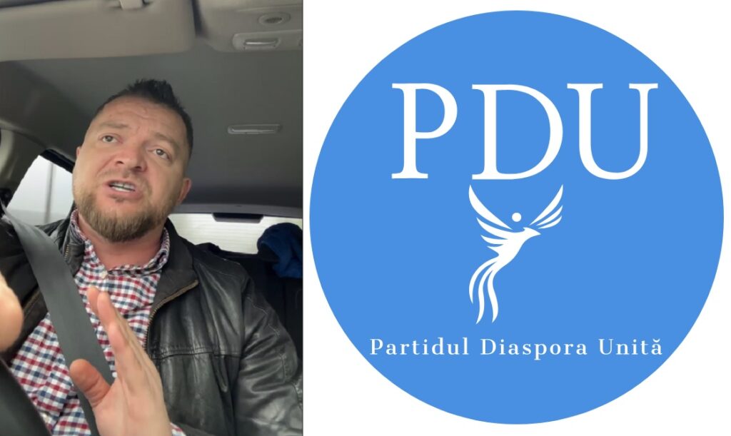 (VIDEO) Partidul Diaspora Unită, nedreptățit de vechile partide! Marius Mocan: Suntem singurii care ne batem real cu toată mafia din România!