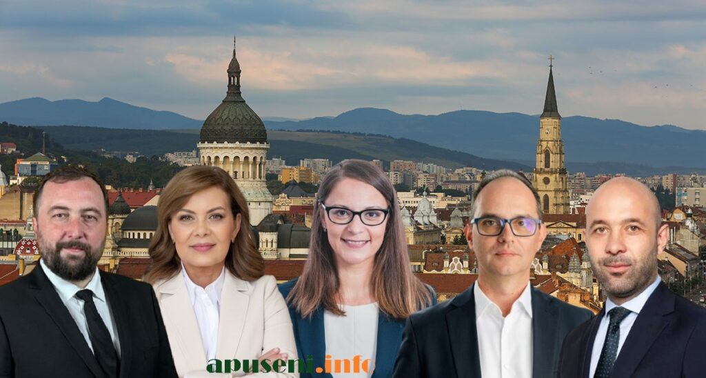 Cine sunt contracandidații lui Emil Boc la primăria Cluj-Napoca? Ce atuuri au cei cinci politicieni?