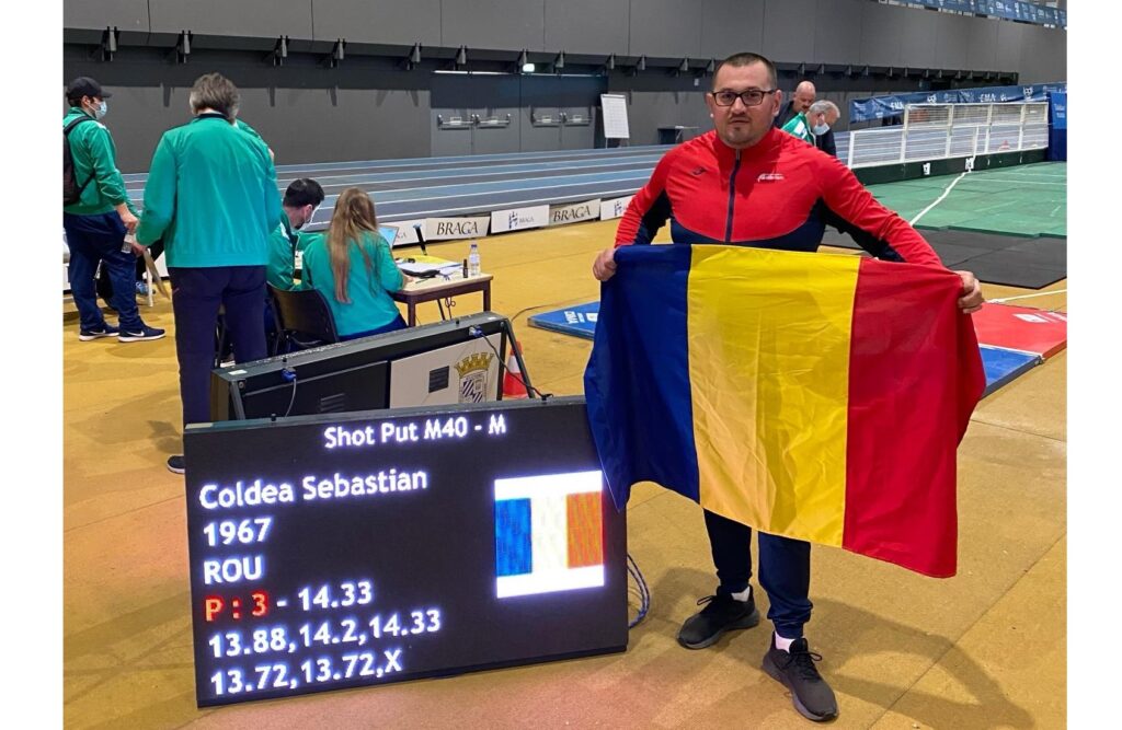 Sebastian Coldea, un bradean in elita mondiala a atletilor veterani: „Munca si disciplina cu tine sunt cele mai importante in construirea performantei”