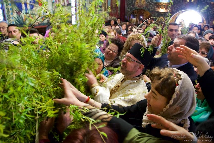 Sărbătoarea Floriilor sau Intrarea Domnului în Ierusalim era ținută cu strictețe în lumea satului