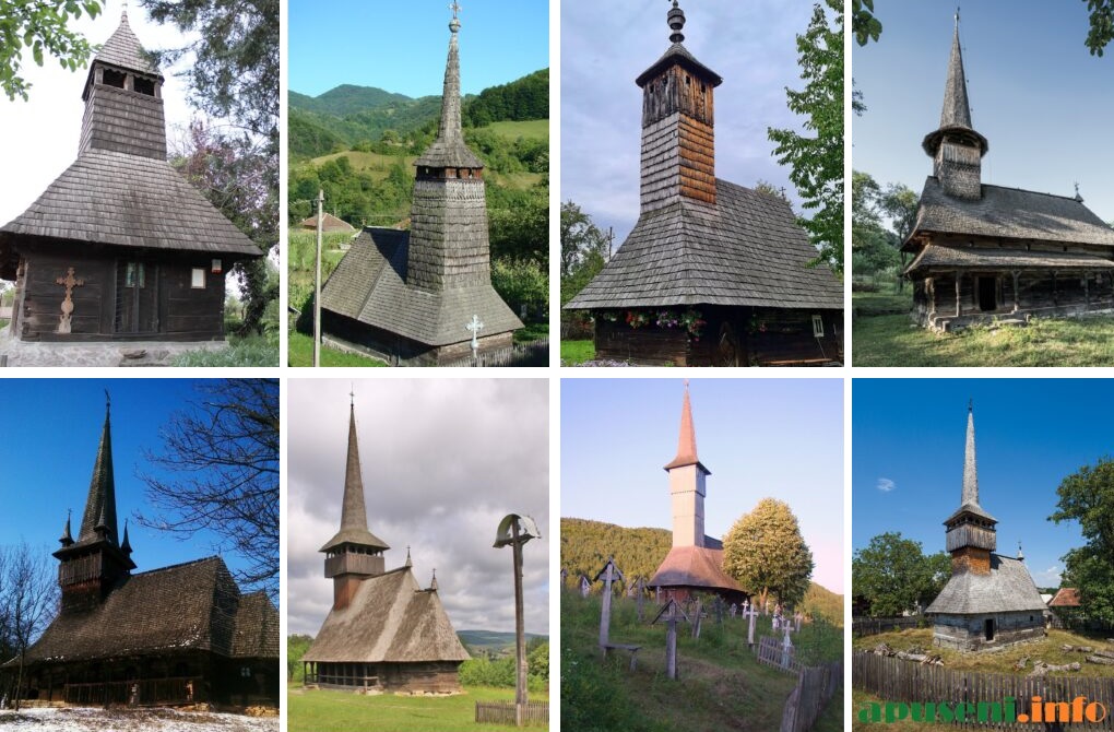 Bisericile de lemn din Apuseni, cu sute de ani vechime, templele românismului din Ardeal