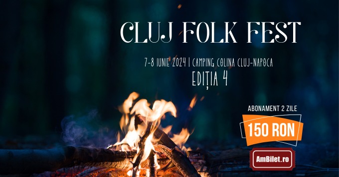 A 4-a ediție a Cluj Folk Fest e gata de start! 12 concerte, Concurs Național de Talente și Tabără Folk