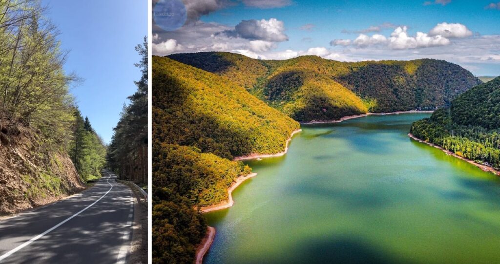 „Drumul Tarniței”, cel mai frumos drum din Ardeal a fost modernizat. Trece pe lângă lacul Tarnița! Peisajul e de vis!