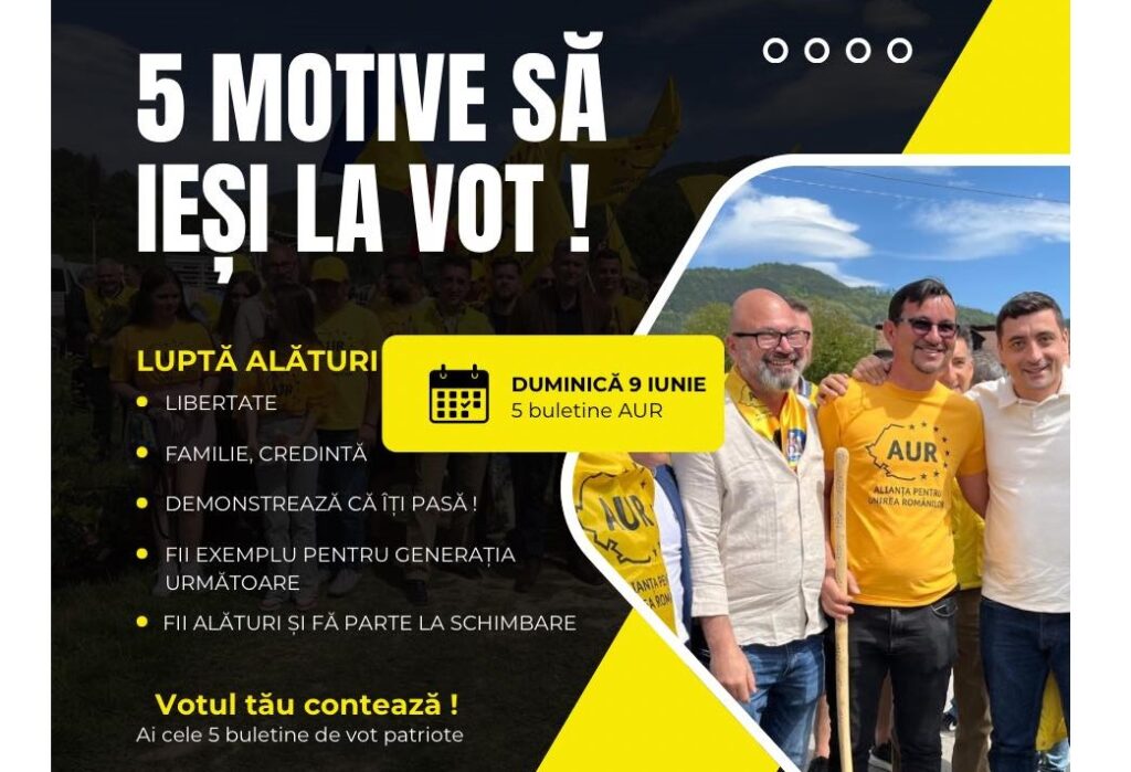 Gabriel Ionașcu: Cinci motive să ieși la vot! Să schimbi în bine viitorul Devei, să schimbi în bine soarta României!