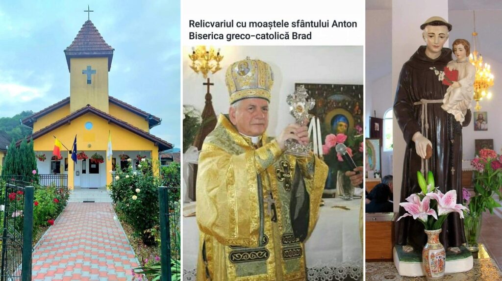 Biserica Sfântul Anton din Brad își sărbătorește hramul duminică