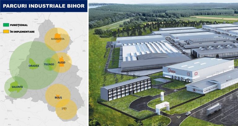 O nouă licitație pentru firmele care doresc să investească în parcurile industriale din Bihor