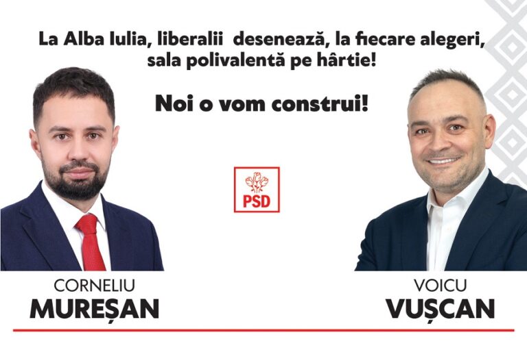 Corneliu Mureșan: În timp ce liberalii desenează săli polivalente la fiecare alegeri, noi avem priceperea să le construim