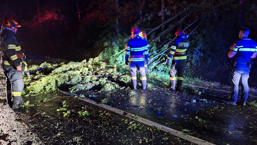 Gurahonț, Almaș, Dieci, Buteni și alte localități afectate de codul roșu de furtună