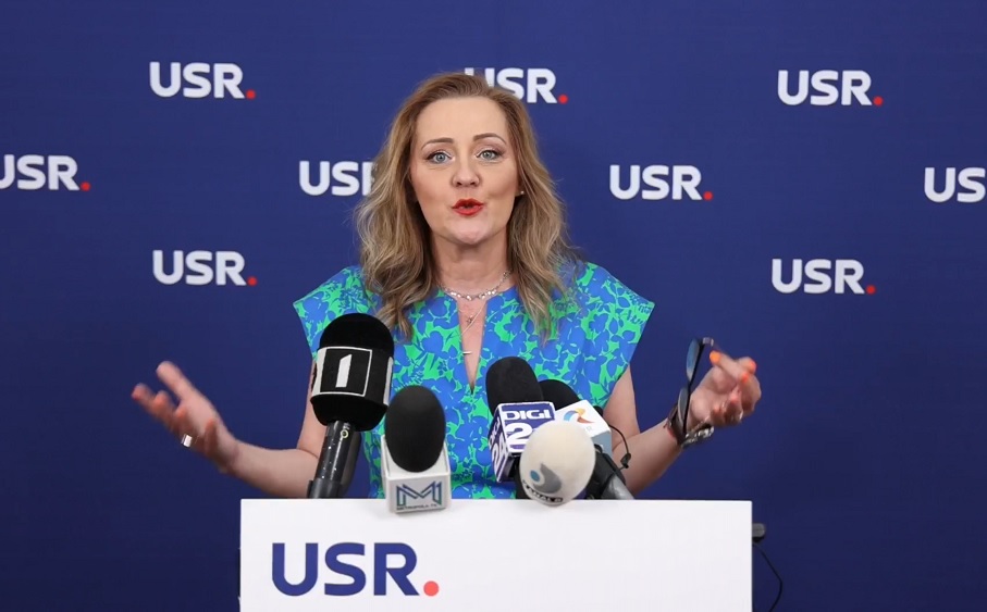 Elena Lasconi, noul președinte al USR: „De astăzi începe reconstrucția partidului”