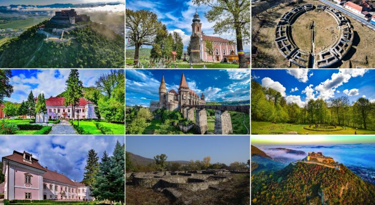 Top 7 al celor mai importante obiective turistice din județul Hunedoara