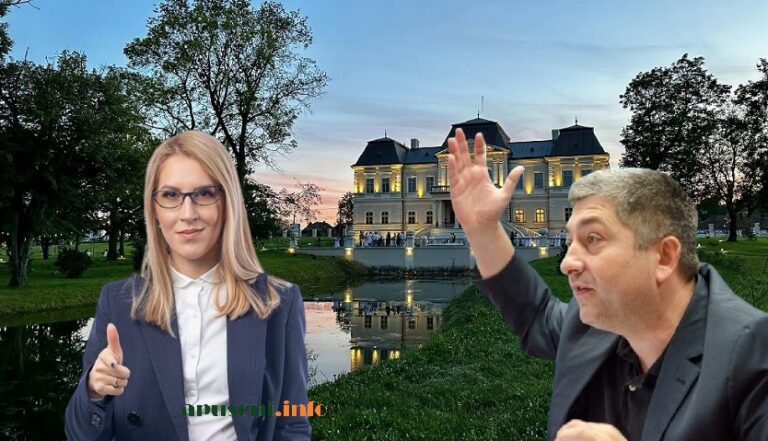 Castelul Banffy din Răscruci, la cheremul lui Alin Tișe? USR Cluj: Va putea fi vizitat doar cu cerere scrisă la Alin Tise!