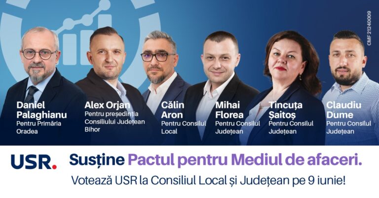 USR Oradea propune un pact pentru mediul antreprenorial