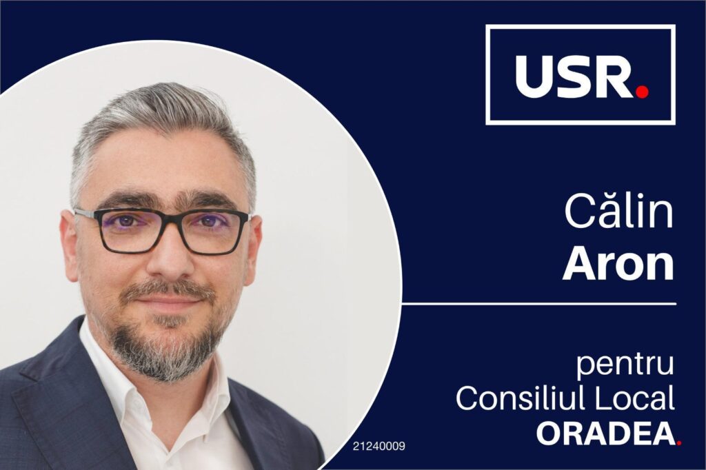 Călin Aron, candidat USR pentru Consiliul Local, dorește să fie „consilier de partea antreprenorilor”